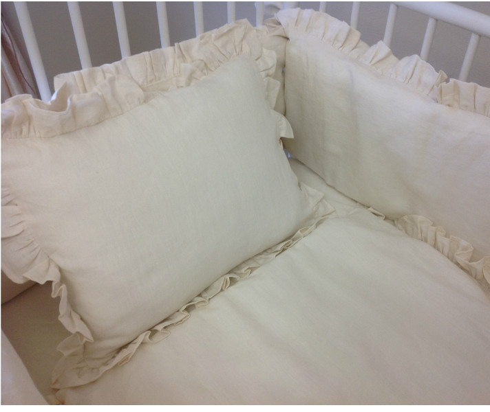 Ruffle Baby Pillow Cases Handcrafted by