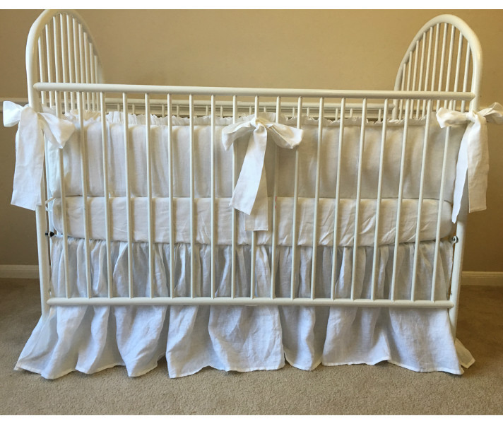 Custom Bumperless Crib Bedding Custom Bumperless Crib Bedding