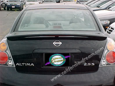 2006 Nissan altima oem spoiler #9