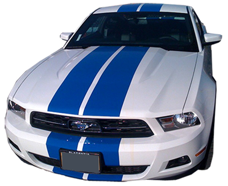 2010 2012 Ford Mustang Racing Stripe Vinyl Stripe Kit