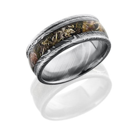 snow camo engagement ring 89900 9mm damascus steel band 4mm inlay of kings camo - His And Her Camo Wedding Rings snow camo engagement ring 89900 9mm damascus steel band 4mm inlay of kings camo - His And Her Camo Wedding Rings