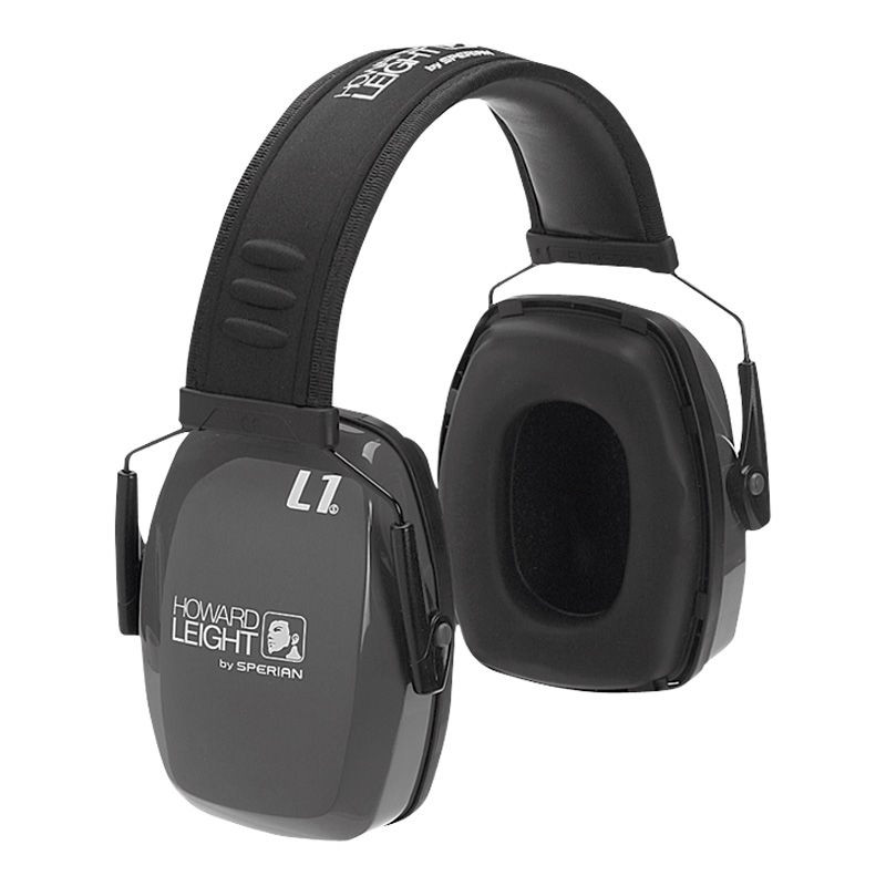 Howard Leight Leightning L1 Headband Earmuffs (By Honeywell)Low Profile NRR 25 (R01524) Go