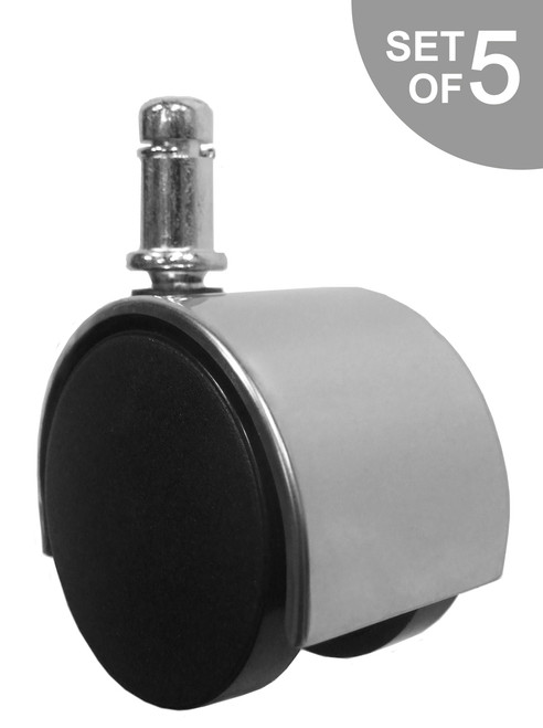 2 standard chrome replacement chair caster s3939 5