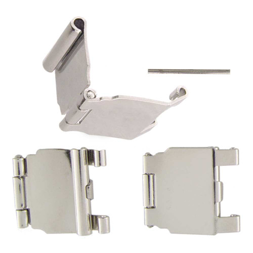 Clasp Style Stainless Steel Watch Band Extenders