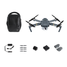 Mavic Pro Fly More Combo & Extra Battery & PGY Landing Gear Extensions