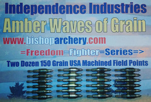 TWO DOZEN 150 GRAIN FIELD POINTS