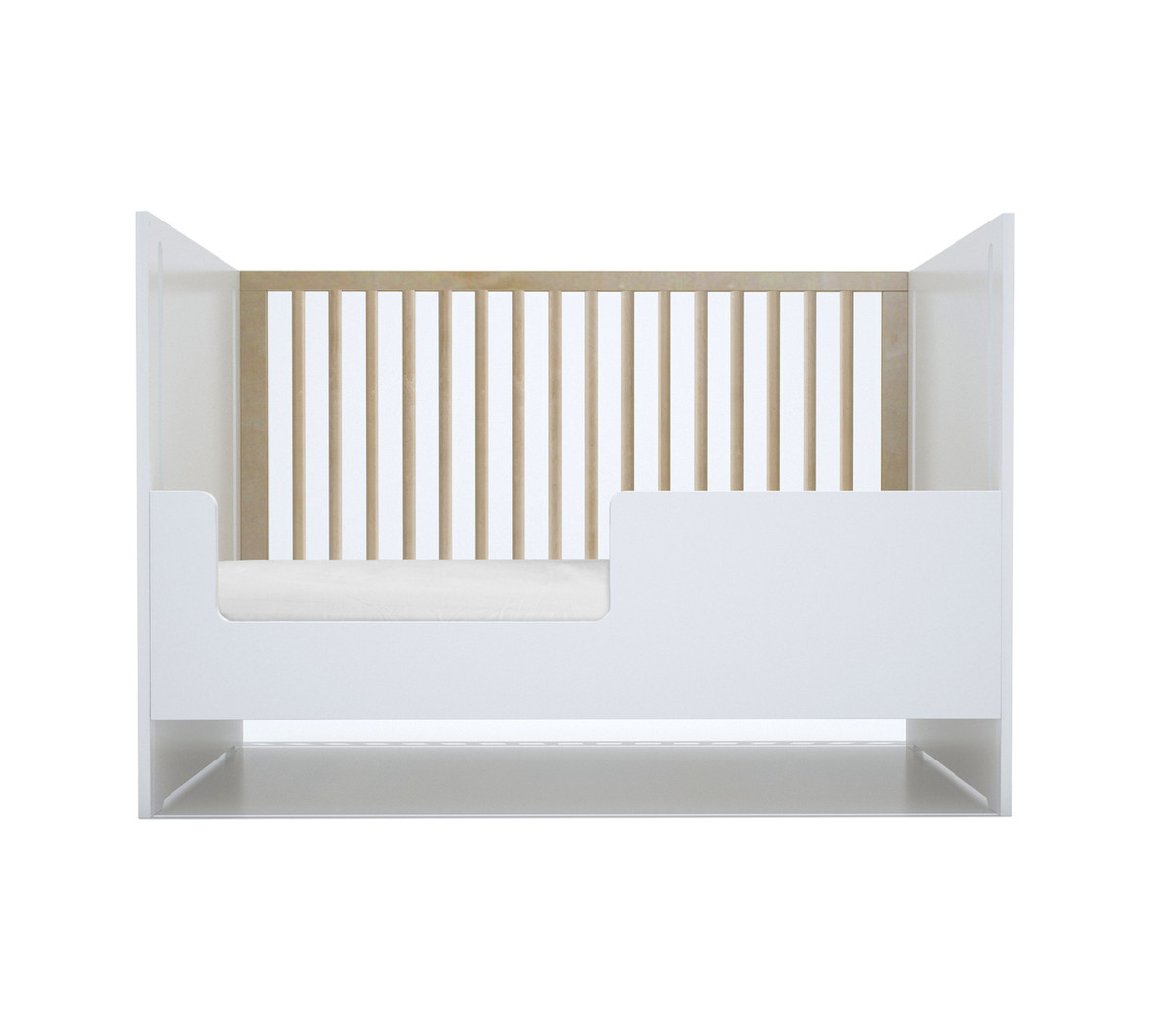 Oliv Crib with optional toddler conversion