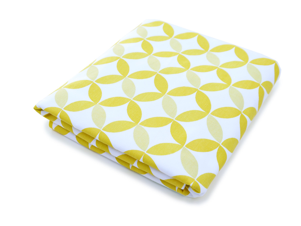 Tops Organic Crib Sheet - Yellow