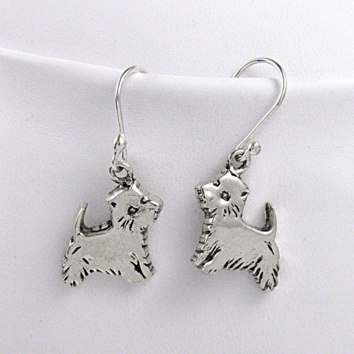 Westie Earrings