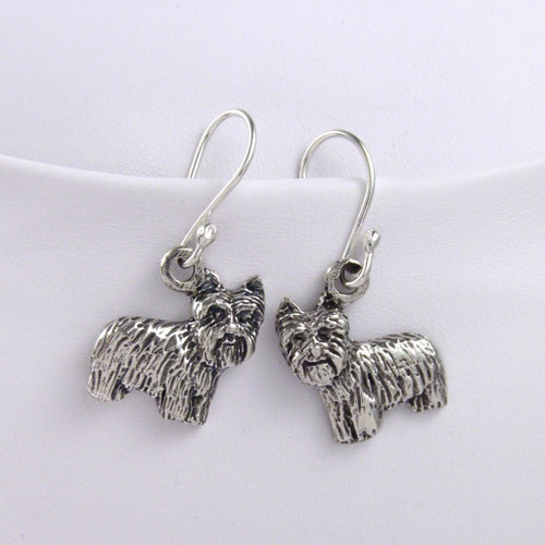 Yorkie Puppy Earrings