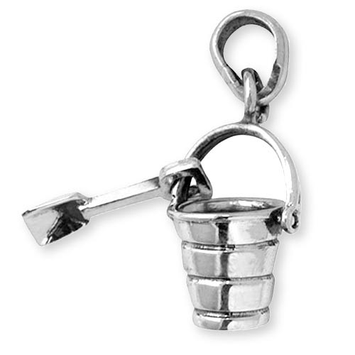 Pail and Shovel Charm Articulated