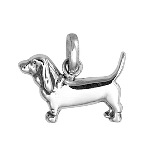 Basset Hound Medium Charm