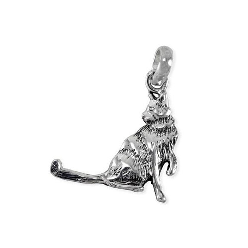 Preening Cat Large Charm