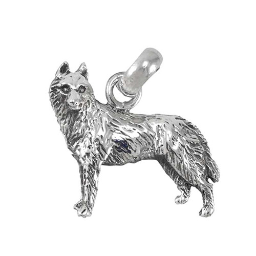 Siberian Husky Large Charm