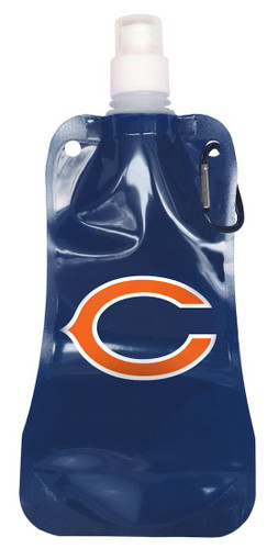 Chicago Bears 16 ounce Foldable Water Bottle