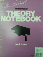 Educational Theory Notebook,Book three by John Brimhall 70% off
