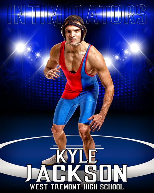 sports poster photo template for wrestling wrestling arena bowling poster template