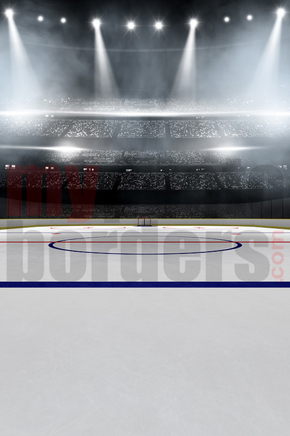 Digital Sports Background - Hockey Stadium