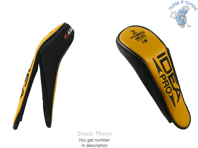 Adams Idea Pro Hybrid 3 Headcover 20 degree Clubs n Covers