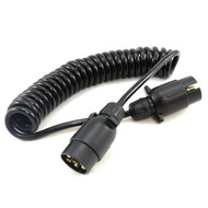 Trailer Extension Lighting Lead 3.5m 7 Pin Plugs