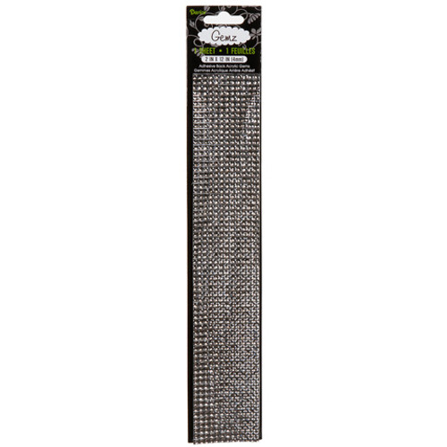 Black Diamond Gemz - Adhesive Backed 4mm Square Crystals