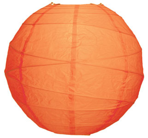 Premium Mango 14-Inch Round Paper Lantern