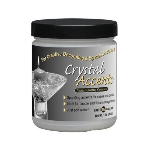 Crystal Accents Water Storing Crystals 1 lb. Jar Diamond White
