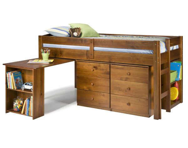 Low Loft Beds with Storage Drawers 600 x 473