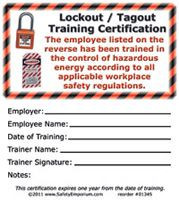 lock out tag out training online