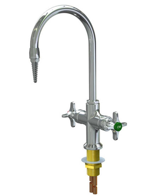 L411, L412, L414 Series Laboratory Mixing Faucets, Single Hole Deck