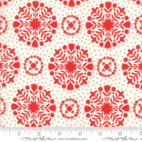 Moda Fabric - Handmade - Bonnie & Camille - Red Cream #55141-11