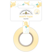 Doodlebug Washi Tape 15mm X 12yd - Busy Bees