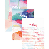 Kaisercraft - Kaiser Style Notebooks 6" x 8" - Set of 3 - Artist 