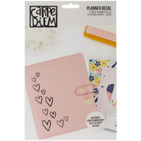 Carpe Diem - Planner Decals - Floating Hearts - Large