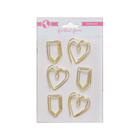 Freckled Fawn - Decorative Metal Paper Clips - Set of 6