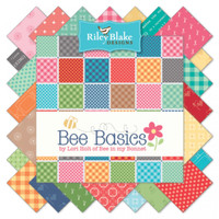Riley Blake Fabric - Bee Basics by Lori Holt - Fat Quarter Bundle 