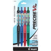 Pilot Pens - Pilot Precise V5 Premium Roller Pen X-Fine - Retractable - Set of 4