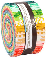 Robert Kaufman Fabric Precuts - Jelly Roll - Reef by Elizabeth Hartman