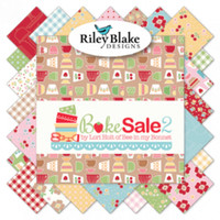 Riley Blake Fabrics - Bake Sale 2 - Lori Holt - 10 inch Stacker