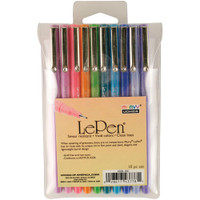 Le Pen Neon - Set of 10 - Brights - Planner Pens - Assorted Colours
