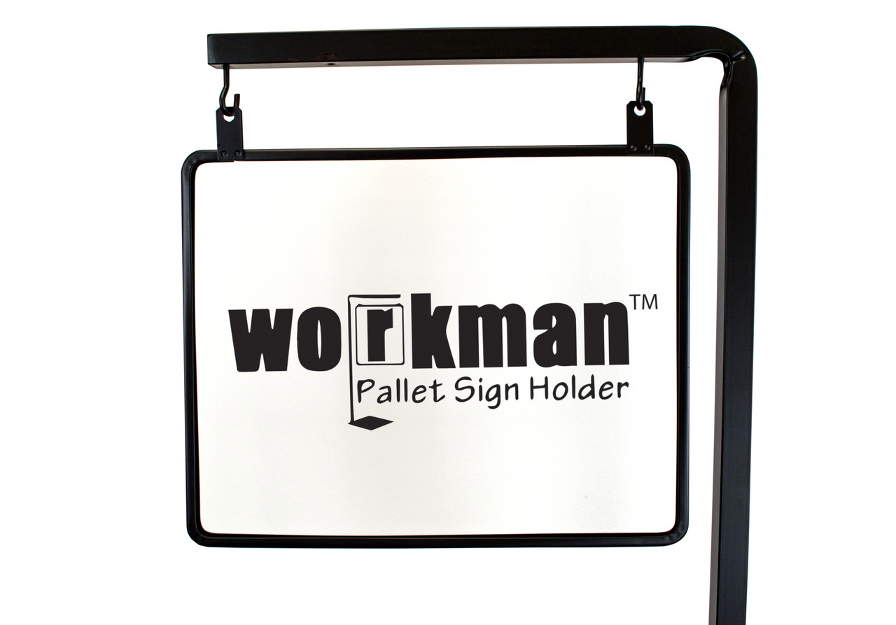 Hanging Metal Sign Frame Attached Hang Rings 14"w x 11"h 5/Pack