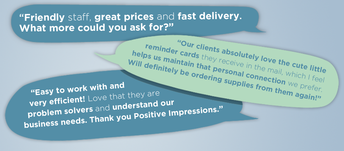 Veterinary Reminder Cards Positive Impressions