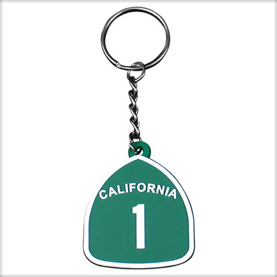 Highway 1 Keychain