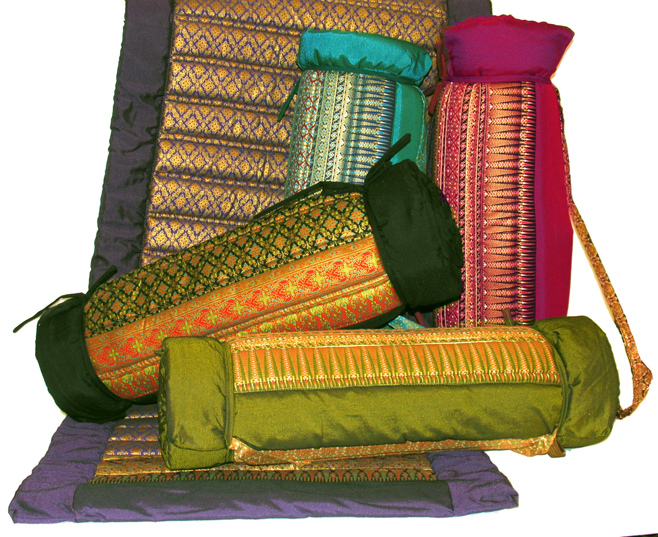 YOGA SUPPLIES Yoga Mat Quilted 100 Polished Cotton Prints Boon Decor