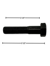 Mobile Home Axle Wheel Bolt (Course Thread) w/ Rim Clamps 10 pack