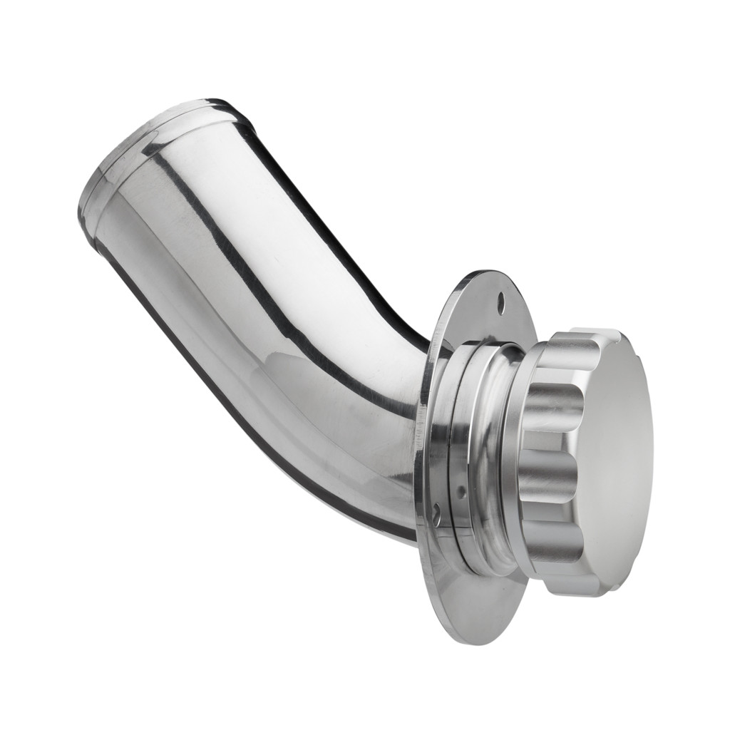 Universal Billet Aluminum Remote Mount Filler Neck