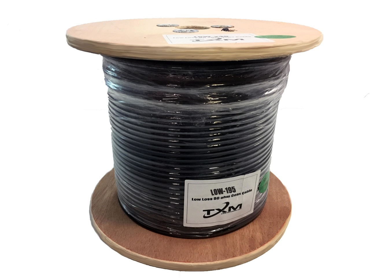 RG58/LMR®195 Type Low Loss Coax Cable 500' Reel LOW195D TXM