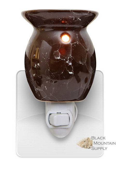 Wax Tart Warmer Marbled Brown Wax Tart Warmer Marbled Brown