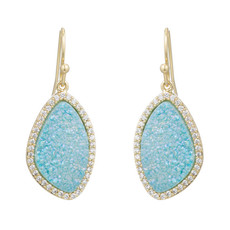 Blue Lilly earrings by Marcia Moran Jewelry