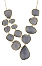 Grey Marcia Moran Jewelry Steller Style Necklace